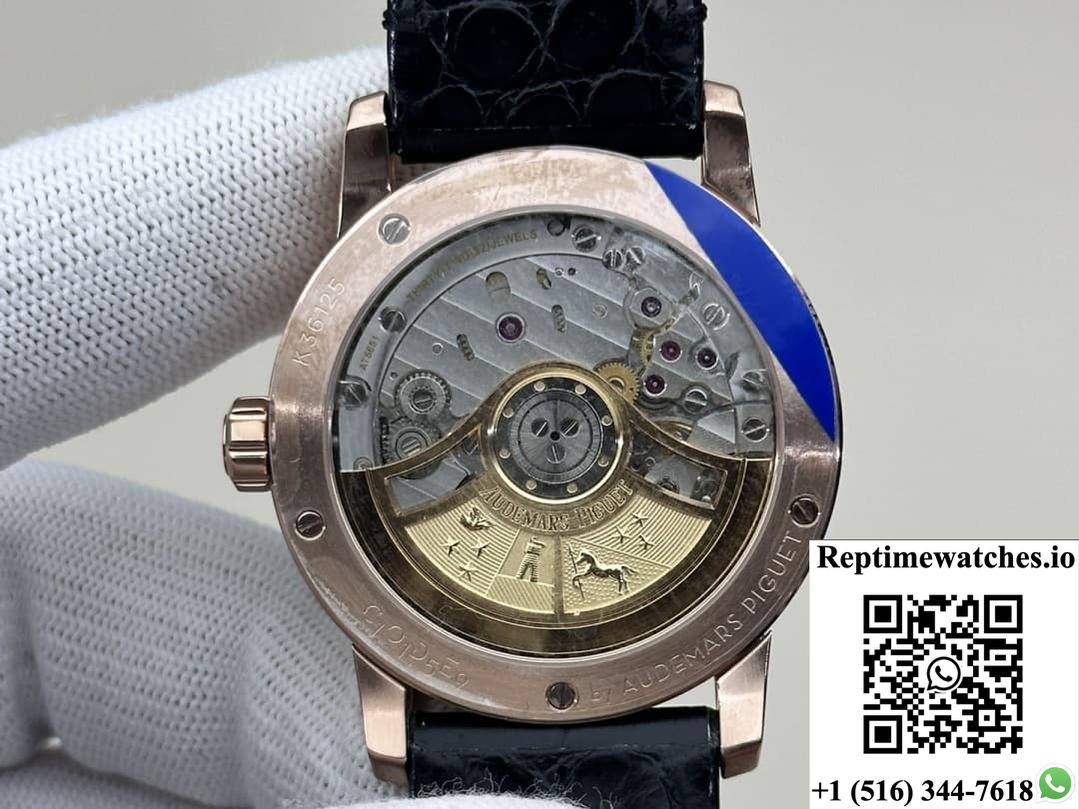 Audemars Piguet CODE 11.59 15210OR.OO.A002CR.01 APS factory crocodile leather strap