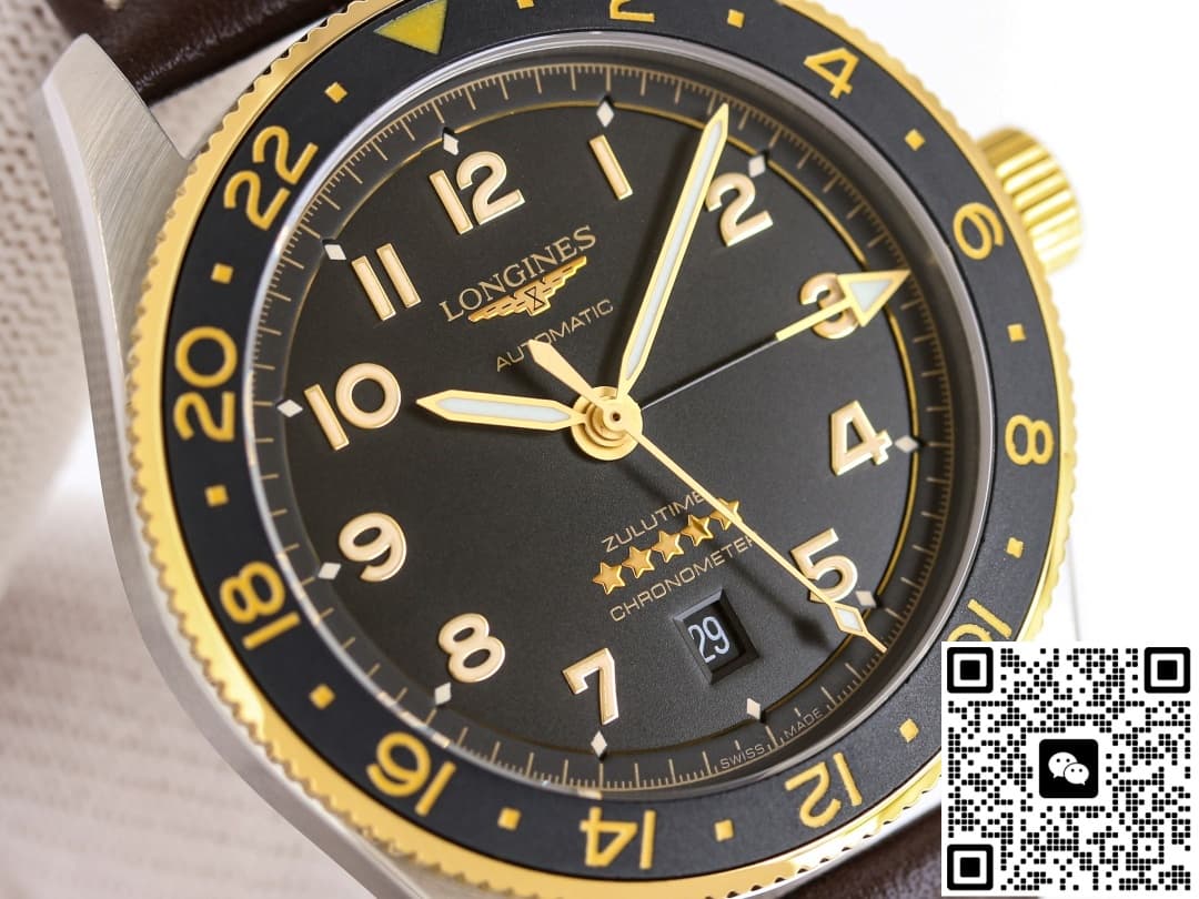 Longines Spirit L3.812.5.53.2 TW Factory Dual Time Zone