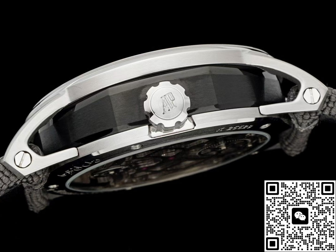 AP CODE11.59 26396QT.OO.D009KB.01 APP factory stainless steel bezel