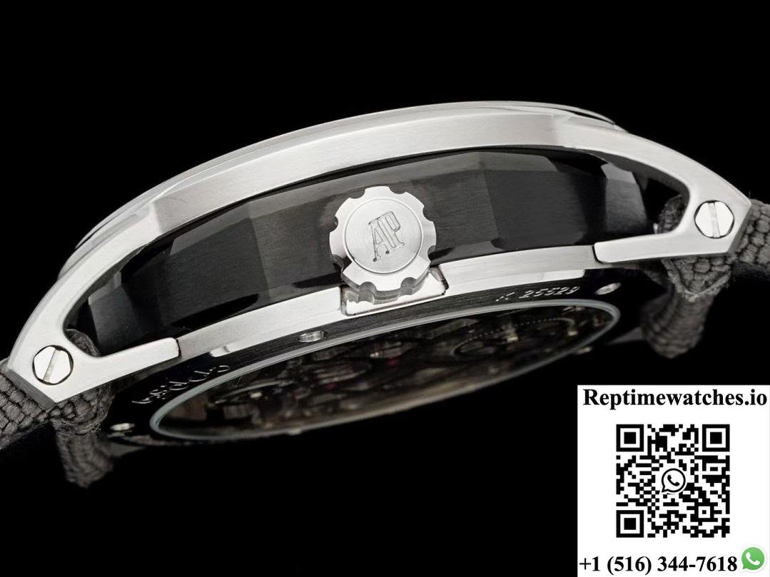 AP CODE11.59 26396QT.OO.D009KB.01 APP factory stainless steel bezel