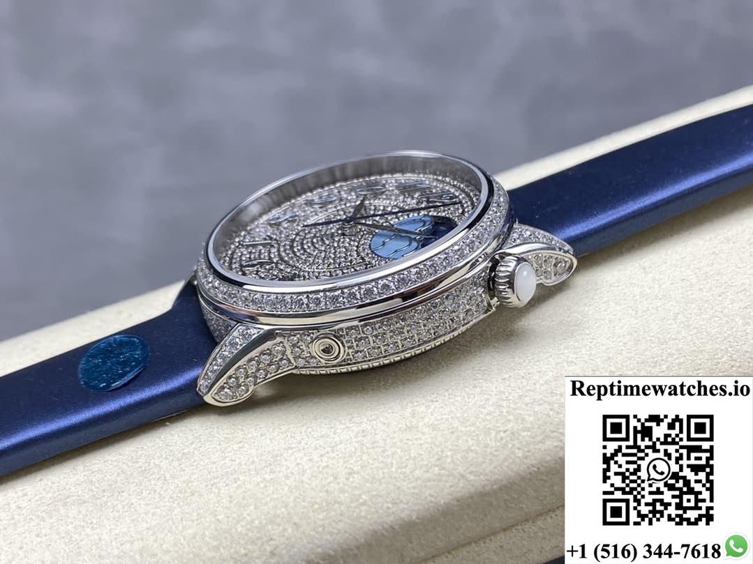 Vacheron Constantin Égérie 8006F-000G-B499 Yms Factory Diamond Dial-Rep Time Watches