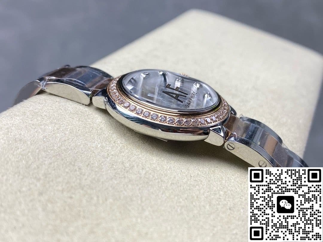 Cartier Blue Balloon W3BB0025 AF Factory with Diamond Hour Markers