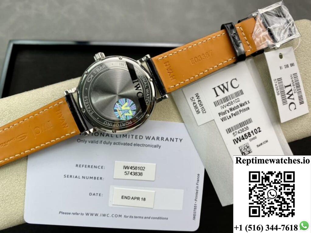 IWC PORTOFINO IW458102 V7 FACTORY GREY DIAL