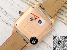 Cartier Santos WJSA0018 AF factory diamond bezel