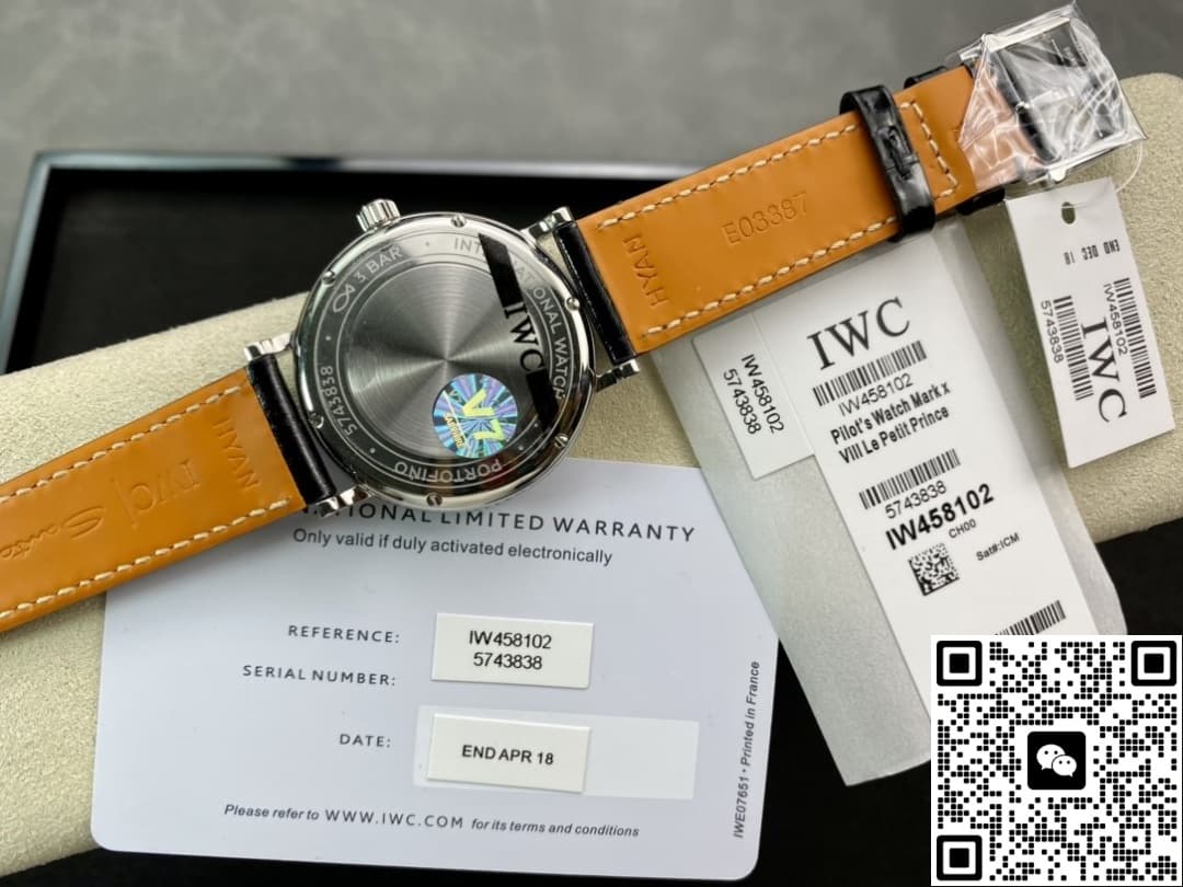 IWC Portofino IW458102 V7 Factory Grey Dial
