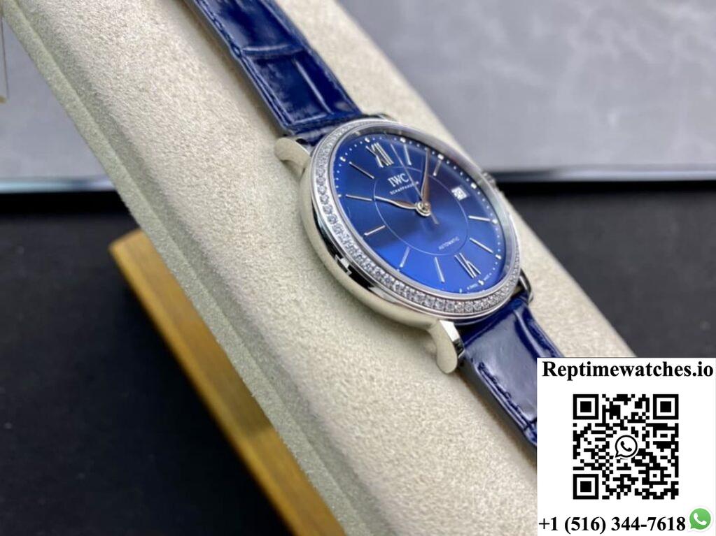 IWC PORTOFINO IW458111 V7 FACTORY DIAMOND BEZEL