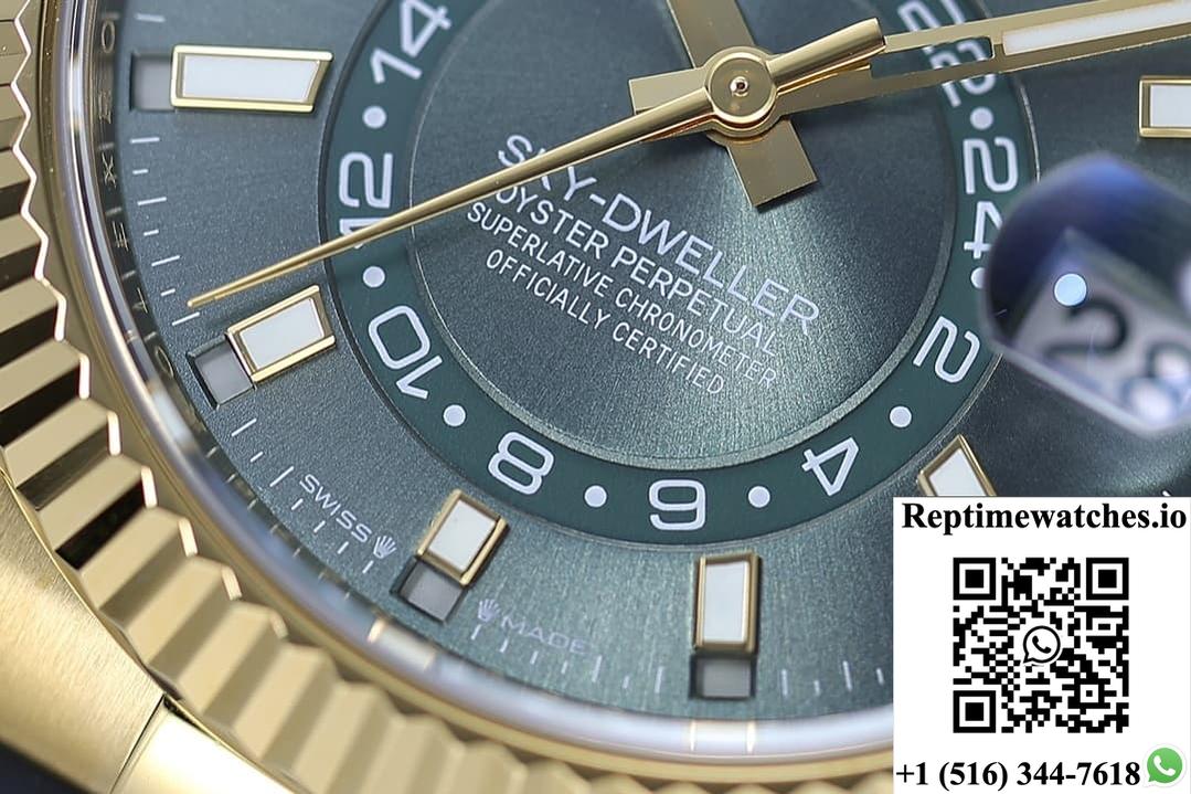 Rolex Sky-Dweller 336238-0004 ZF Factory Rubber Strap