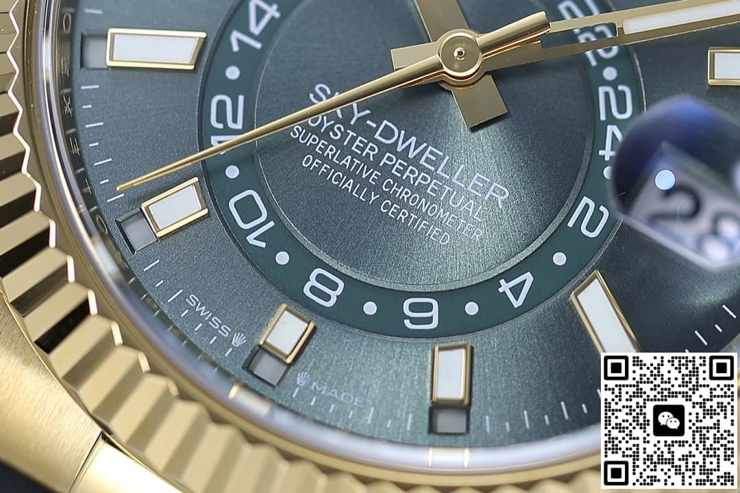 Rolex Sky-Dweller 336238-0004 ZF Factory Rubber Strap