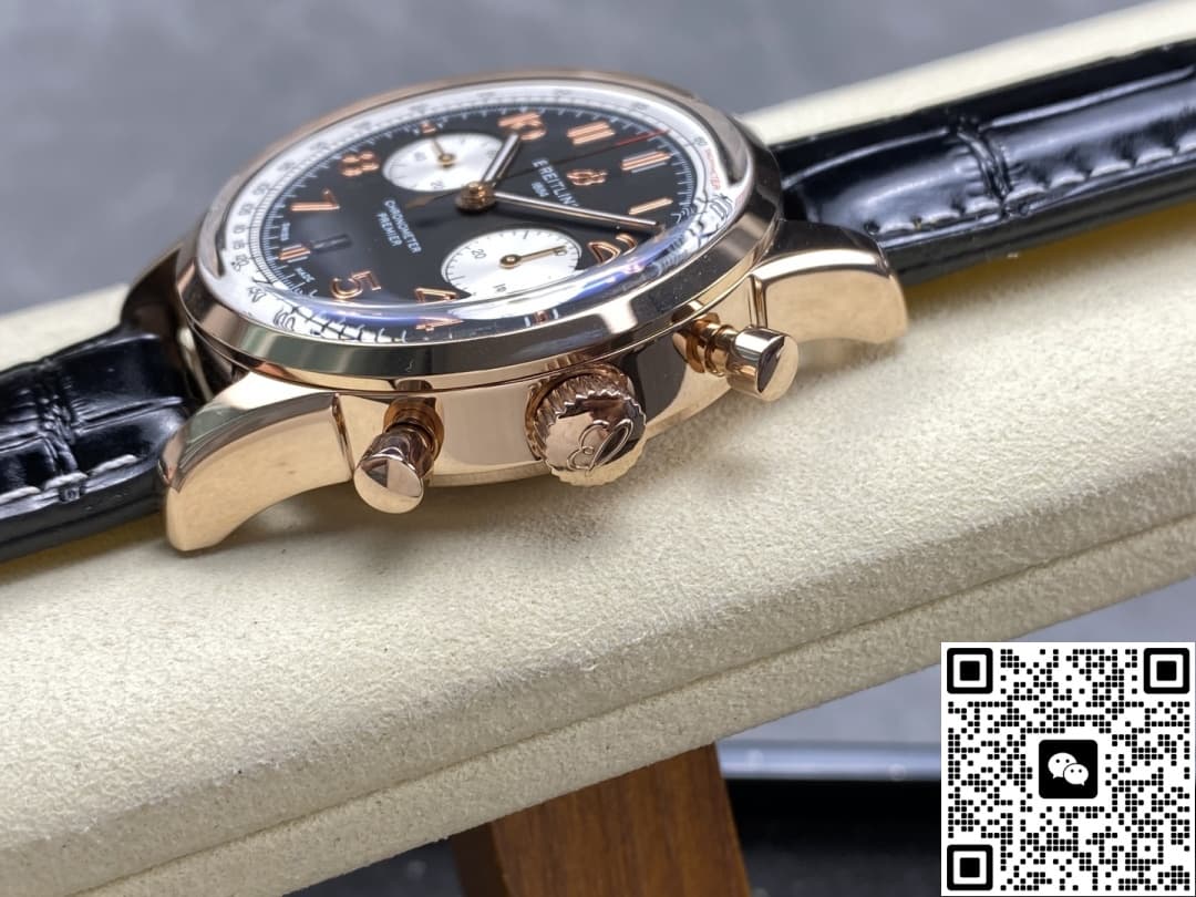 Breitling Premier AB0118A21B1X1 BLS factory leather strap