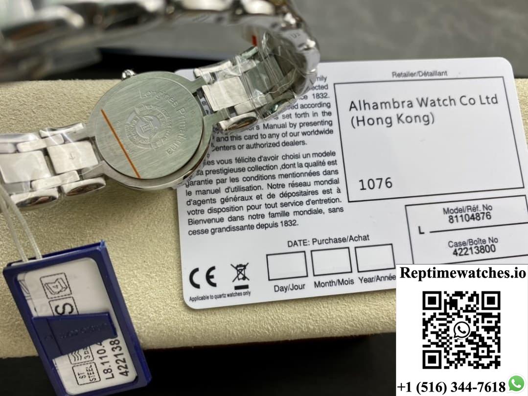 Longines Elegant L8.122.4.87.6 GS Factory Stainless Steel Case