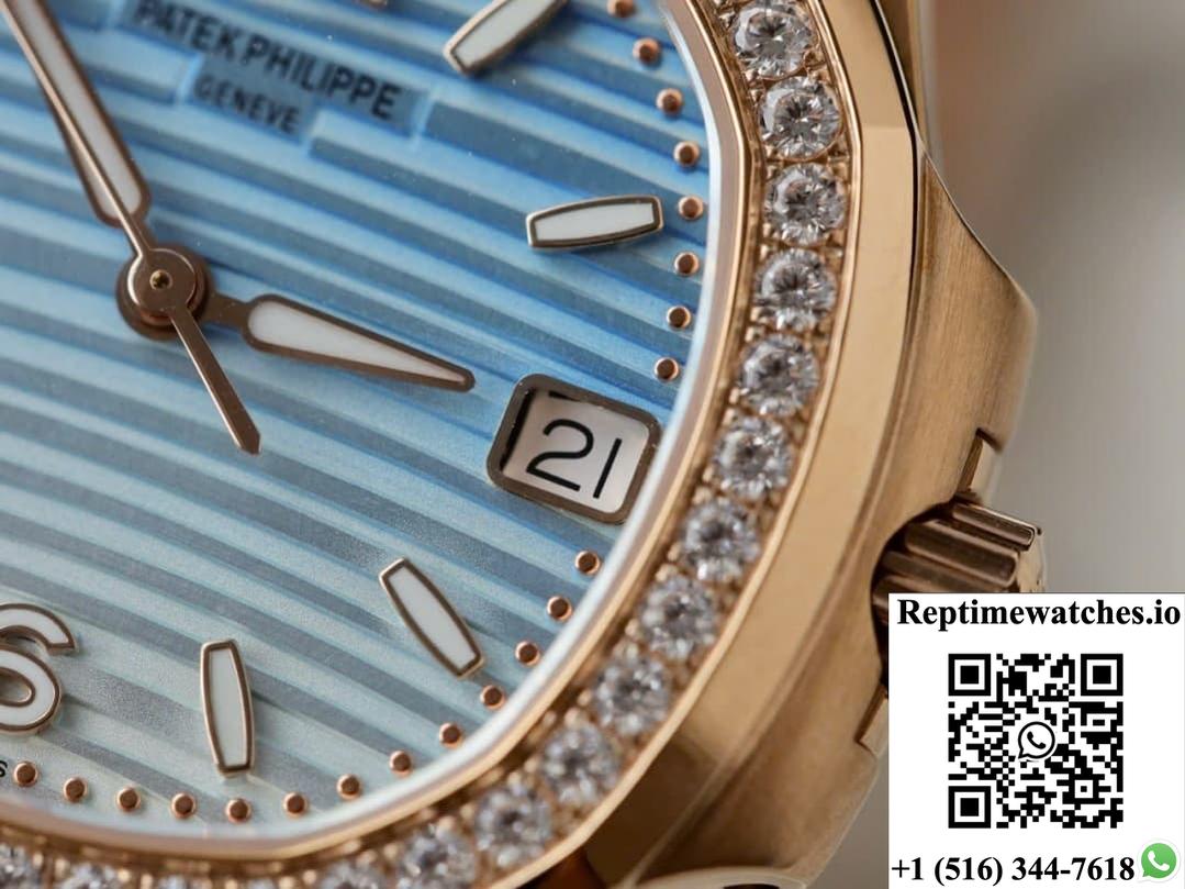Patek Philippe Nautilus 7010R GR Factory Date Display
