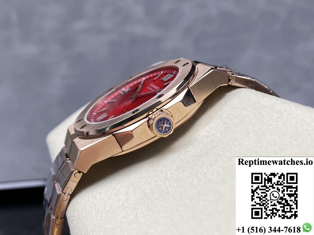 Chopard Snow Mountain Pride 295363-5014 Gh Factory Red Dial-Rep Time Watches