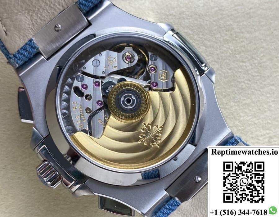 Patek Philippe Nautilus 5980-60G-001 3K factory date display