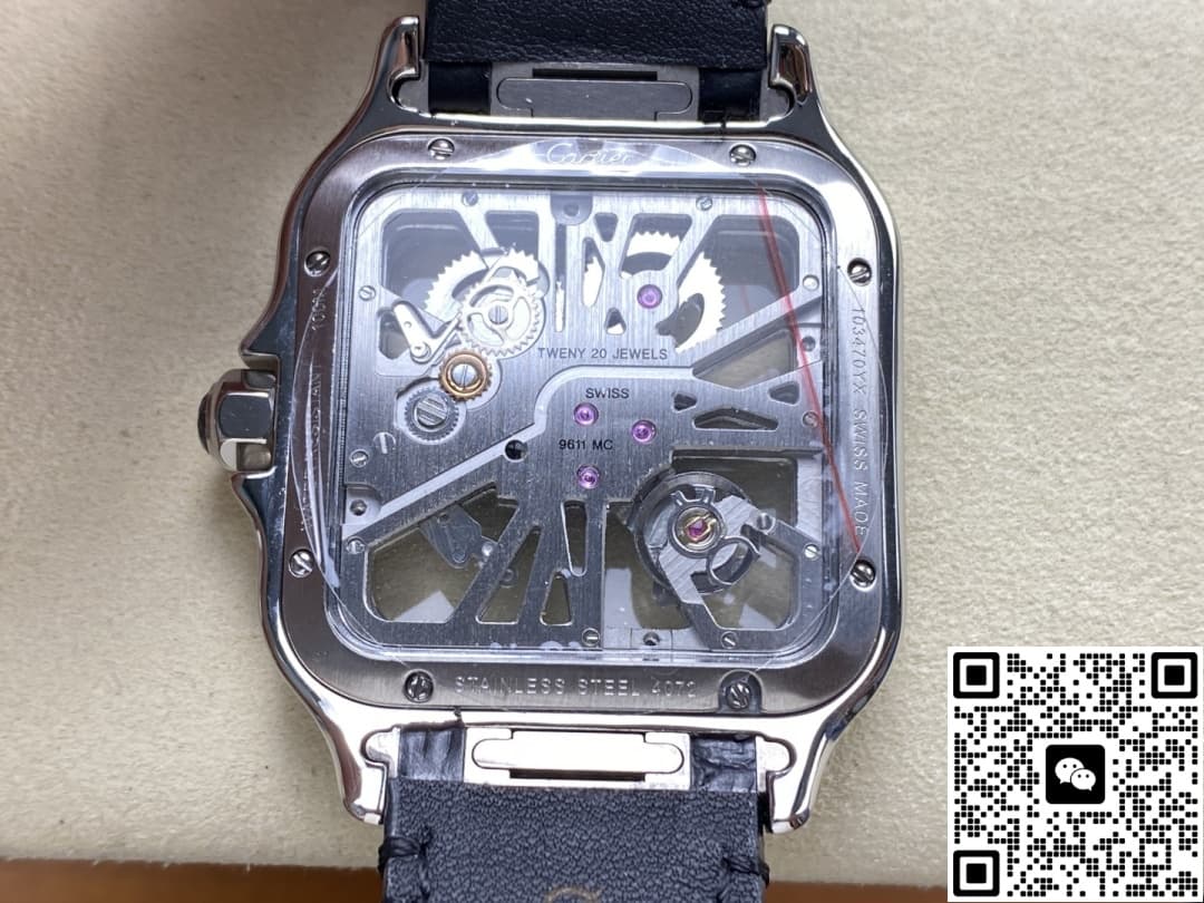 Cartier Santos WHSA0028 THB factory hollow dial