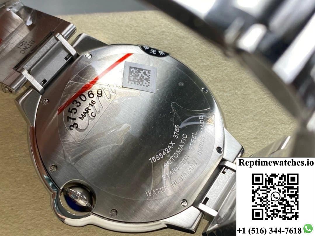 Cartier Blue Balloon WSBB0061 AF Factory Date Display