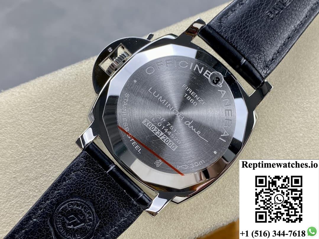 Panerai Luminor Due pam01249 VS factory stainless steel case