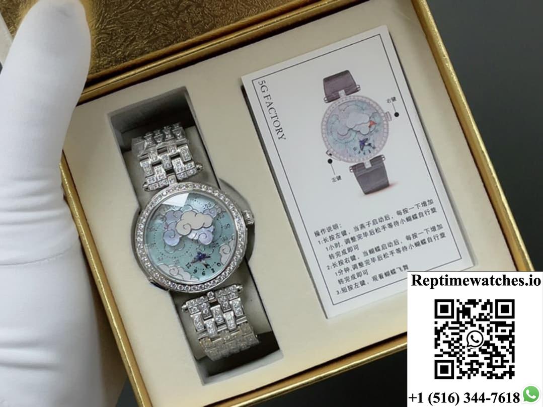 Van Cleef & Arpels Poetic Complexity VCARO8OD00 5G Factory Diamond Case