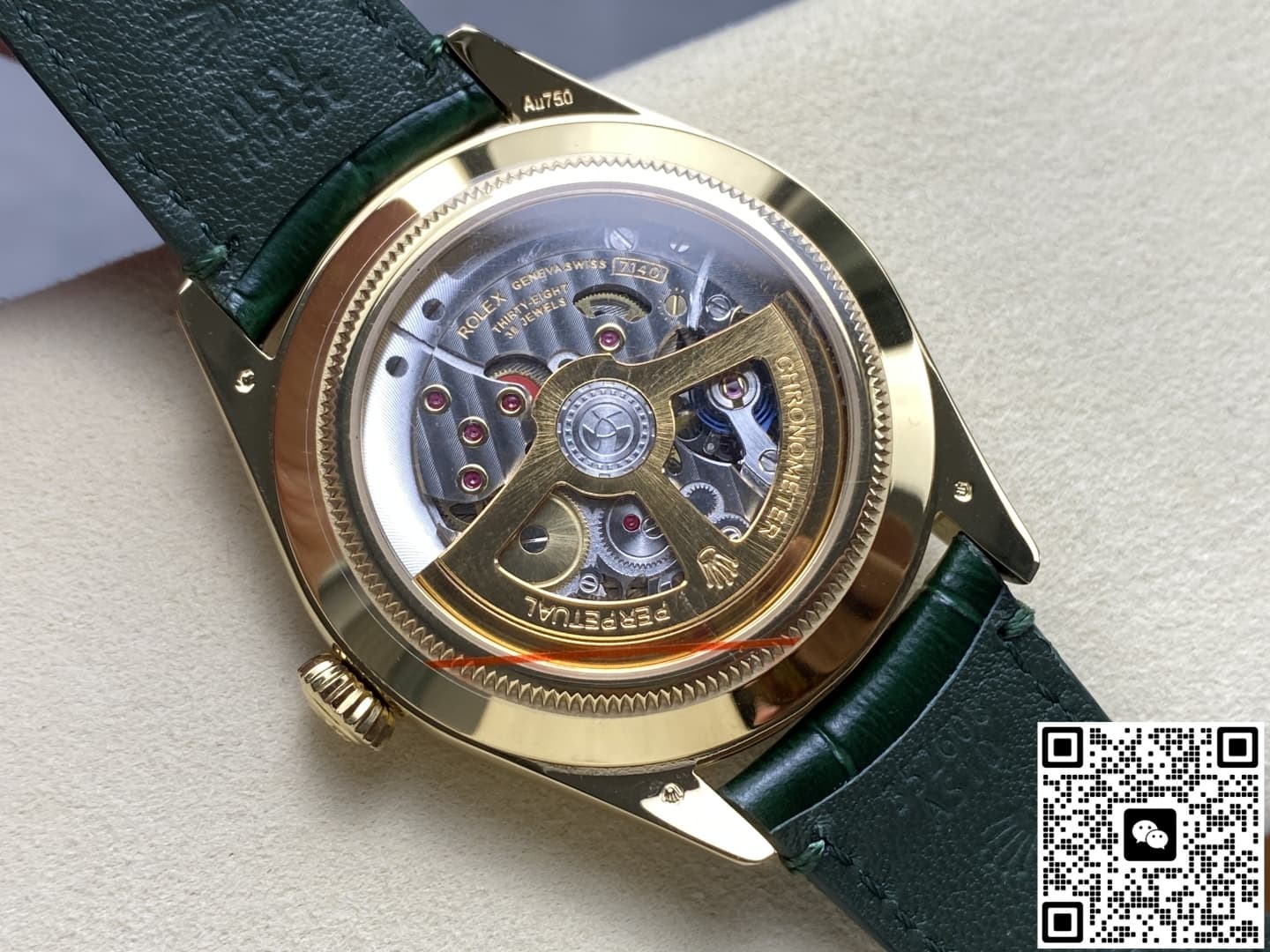 Rolex Perpetual 1908 m52508-0003 R+ factory green dial