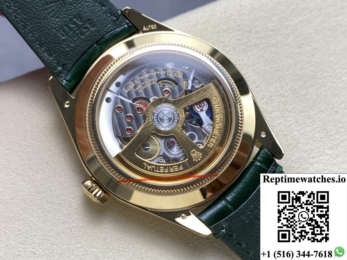 Rolex Perpetual 1908 m52508-0003 R+ factory green dial