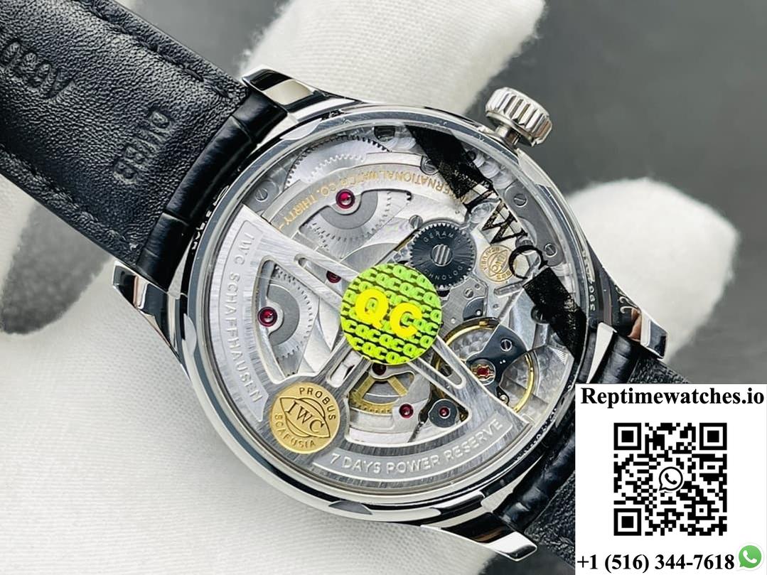 IWC Portuguese IW500710 ZF factory V5 date display