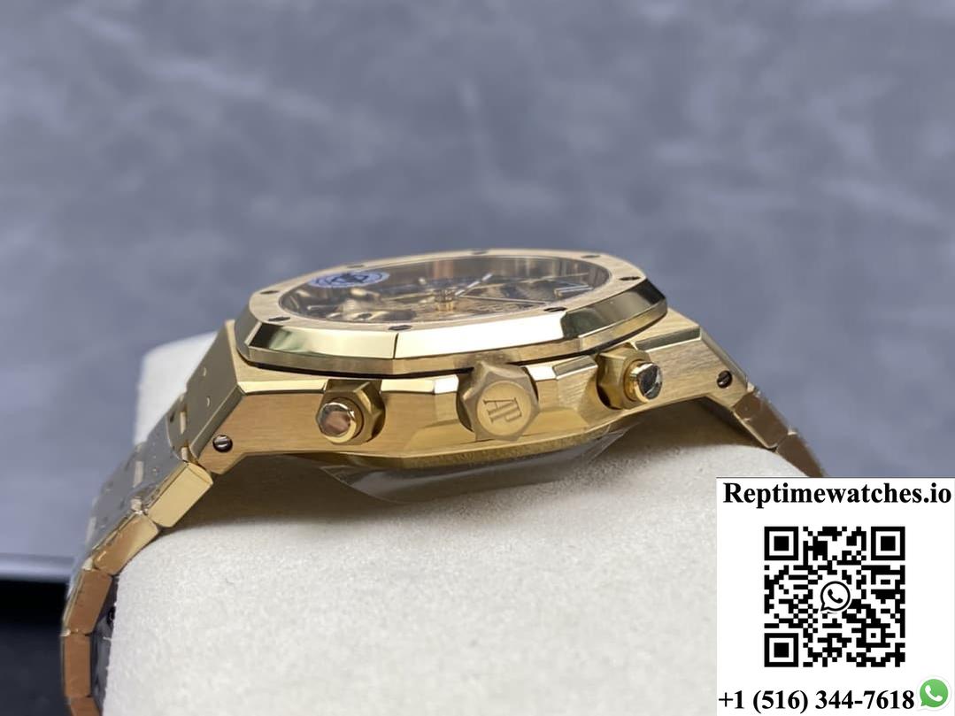 Audemars Piguet Royal Oak 26240BA.OO.1320BA.02 APS factory gold color strap