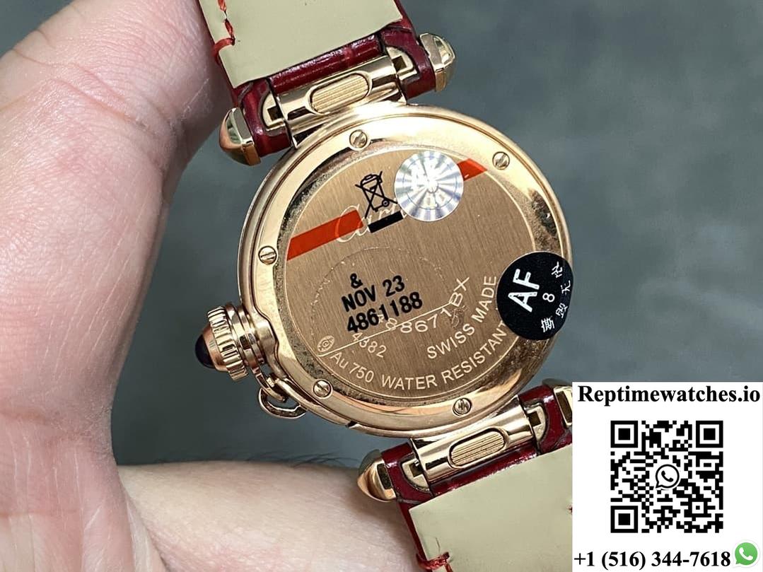 Cartier Pasha WJPA0018 AF Factory White Dial
