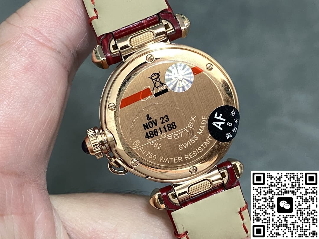 Cartier Pasha WJPA0018 AF Factory White Dial