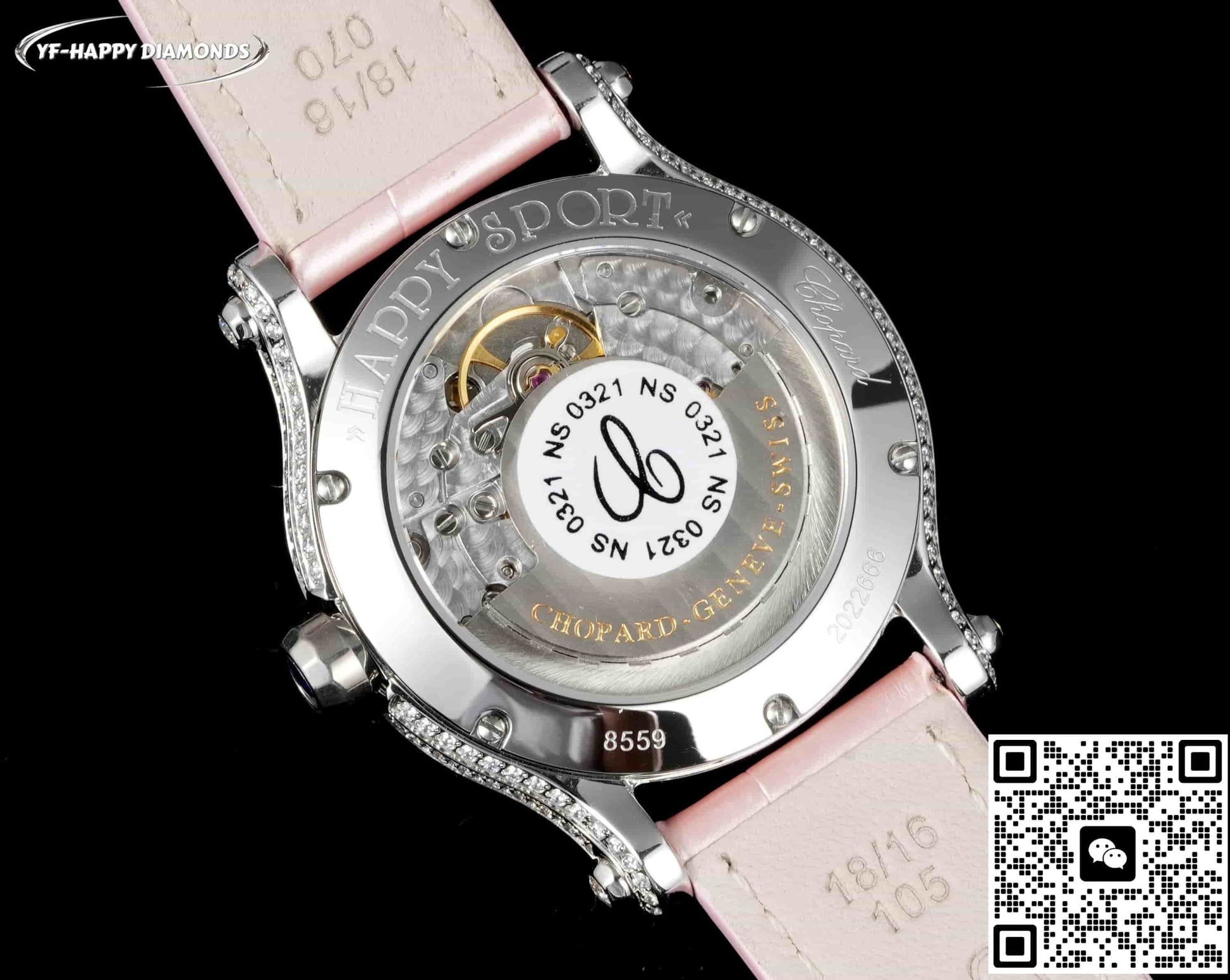 Chopard HAPPY DIAMONDS 274891-9001 YF Factory