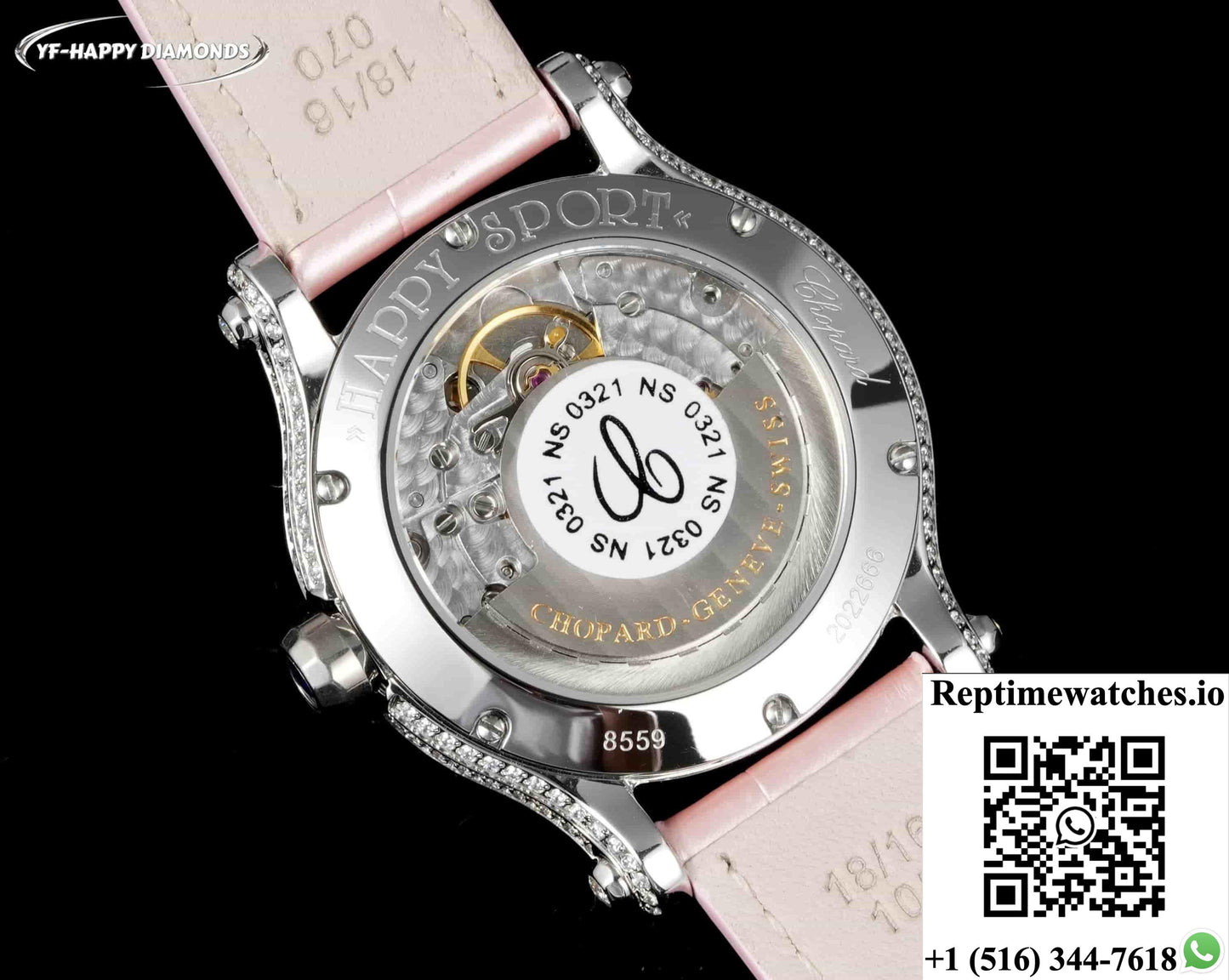 Chopard HAPPY DIAMONDS 274891-9001 YF Factory