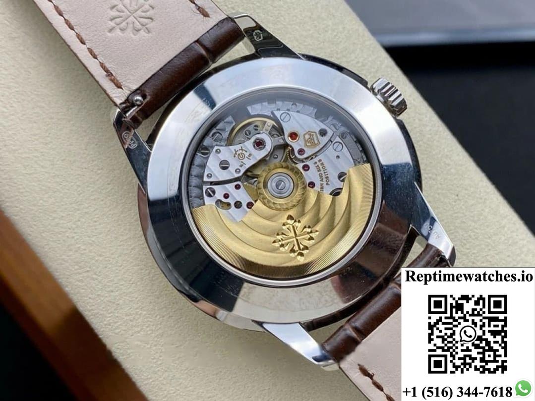 Patek Philippe Grand Complications 5320G-011 GR Factory Alligator Leather Strap