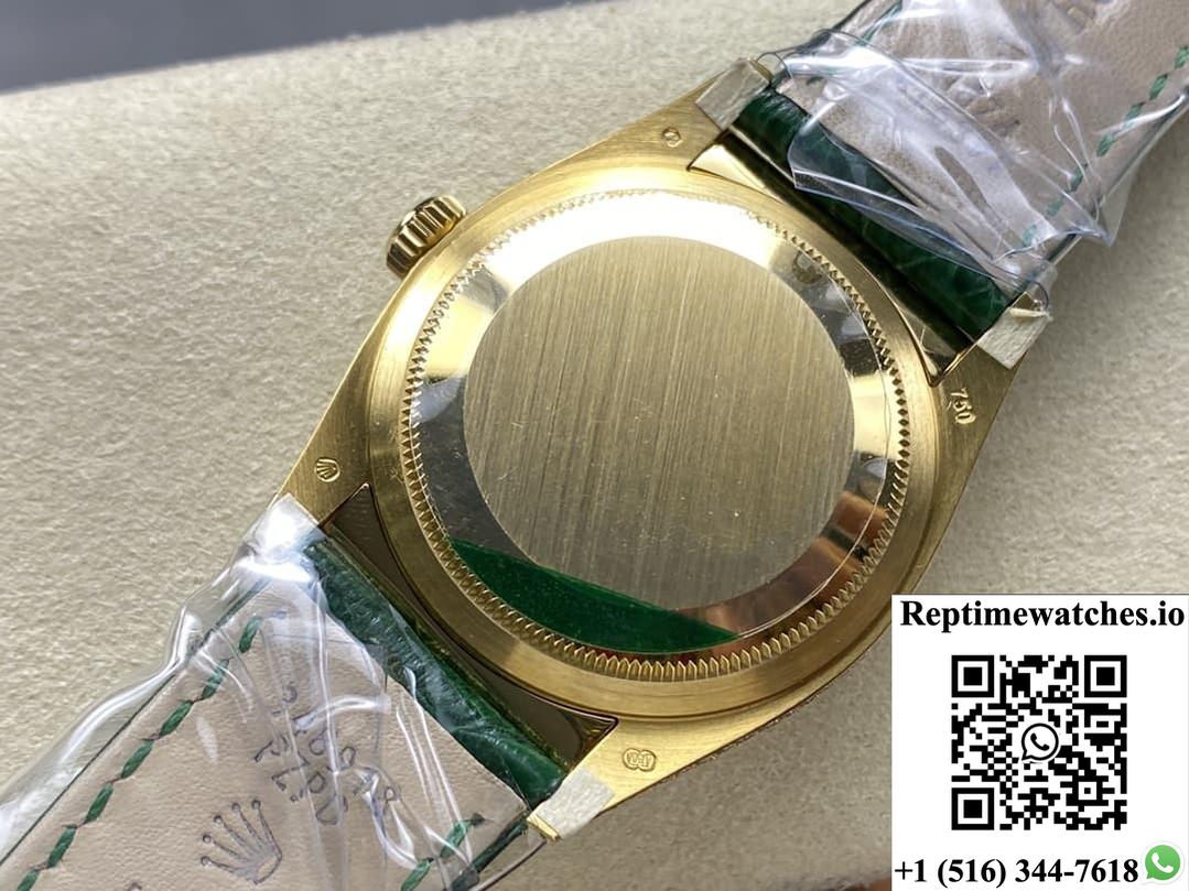 Rolex Oyster Perpetual 128455TBR 8+ Factory Diamond Bezel
