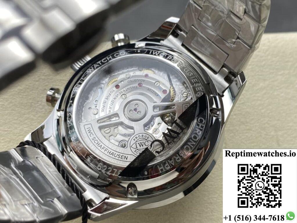 IWC PORTUGAL IW371606 ZF FACTORY STAINLESS STEEL STRAP
