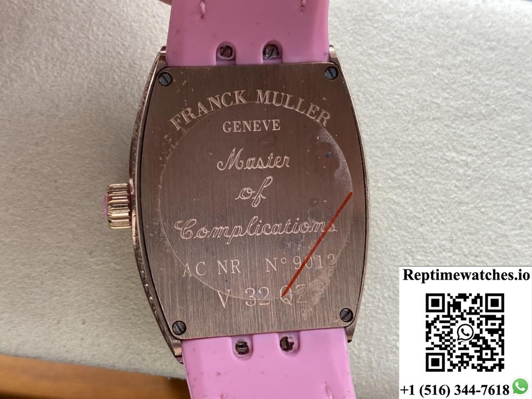 Franck Muller Ladies’Collection V 32 Sc At Fo D Cd Abf Factory Diamond Dial-Rep Time Watches