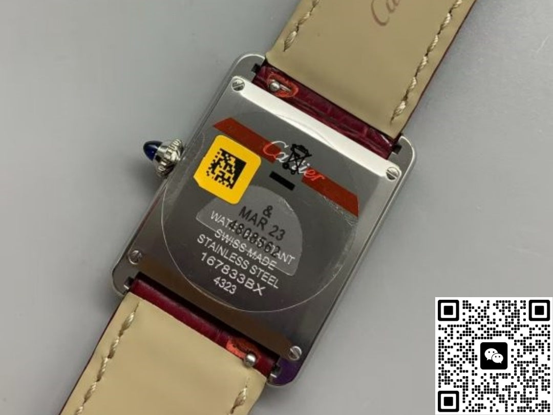Cartier Tank WSTA0054 F1 Factory Square Dial