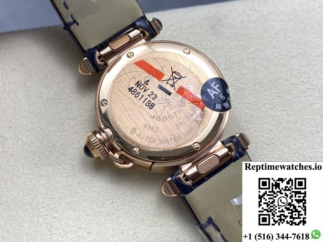 Cartier Pasha WGPA0027 AF Factory Silver-white Dial