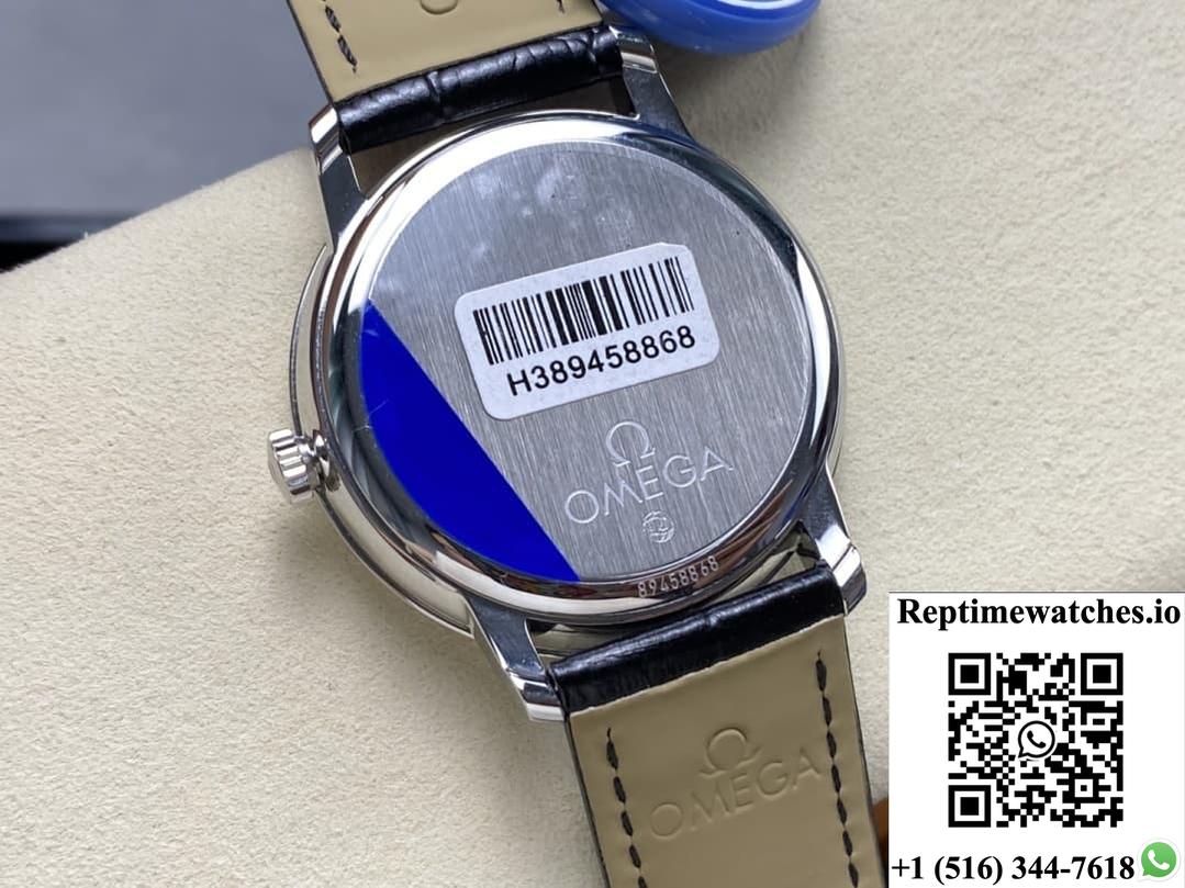 Omega De Ville 424.13.40.20.02.001 N1 factory silver dial