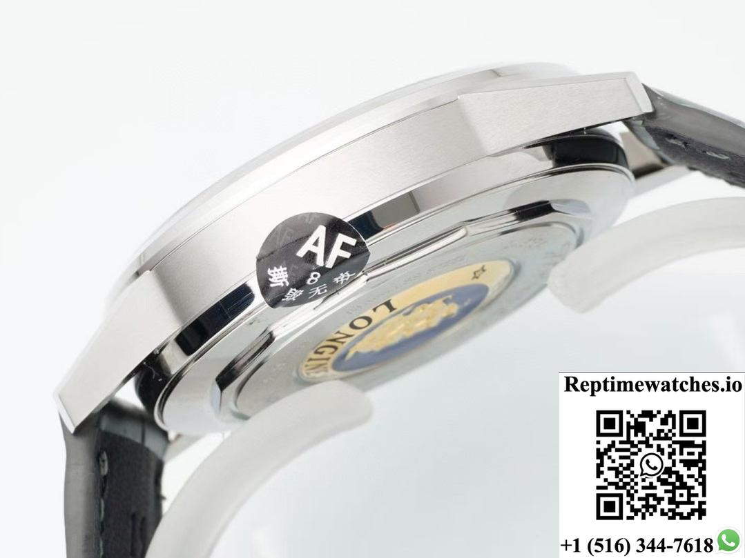 Longines Flagship L4.815.4.62.2 AF factory stainless steel case