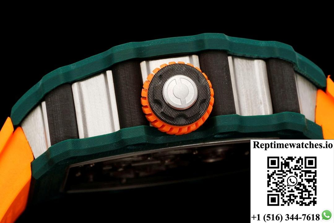 Richard Miller RM21-01 NEW Factory Tourbillon Green Case