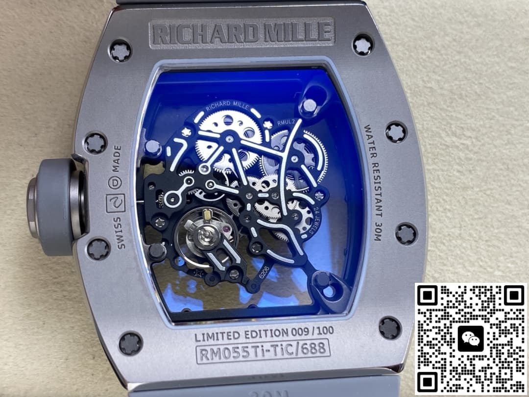 Richard Miller Men’s RM 055 ZF Factory Hollow Dial