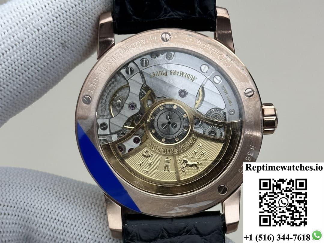 Audemars Piguet CODE 11.59 15210OR.OO.A002CR.01 APS factory crocodile leather strap