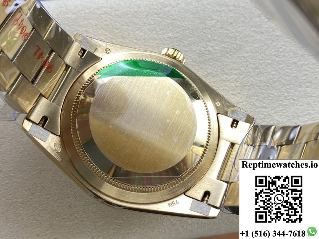 Rolex Day-Date 128238-0048 8+ Factory Malachite Dial