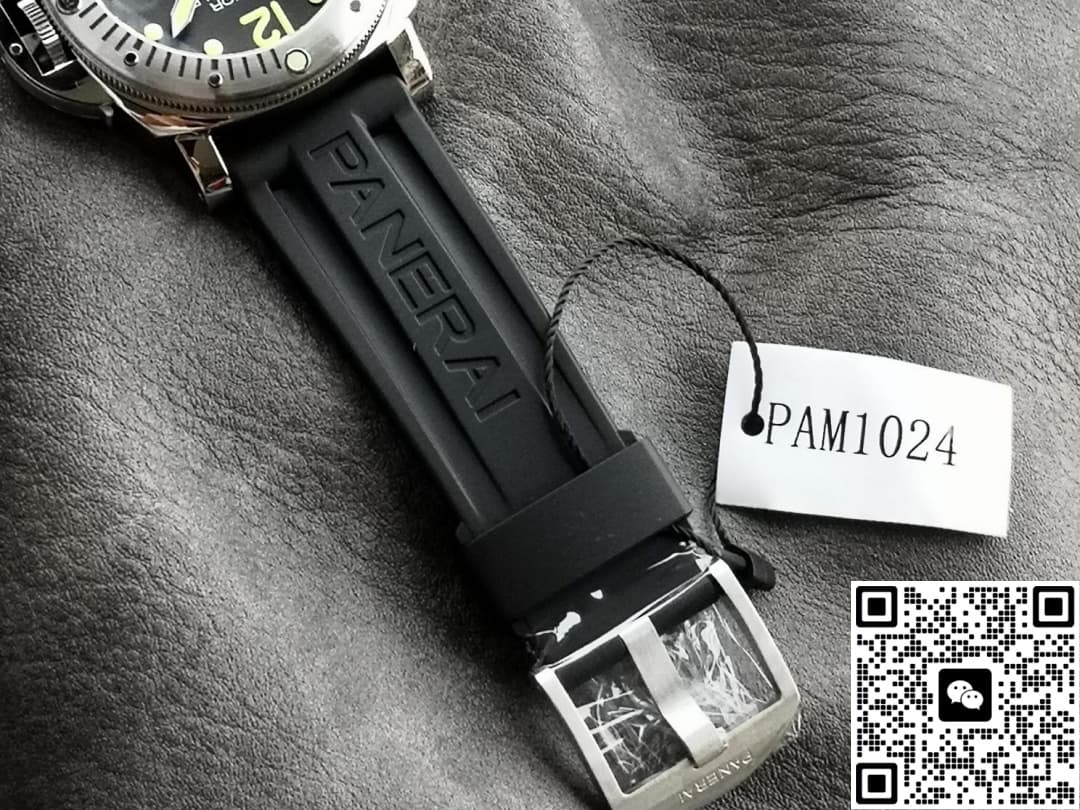 Panerai Submersible PAM01024 VS Factory Stainless steel bezel