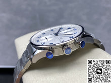 IWC Portuguese IW371617 ZF factory chronograph function