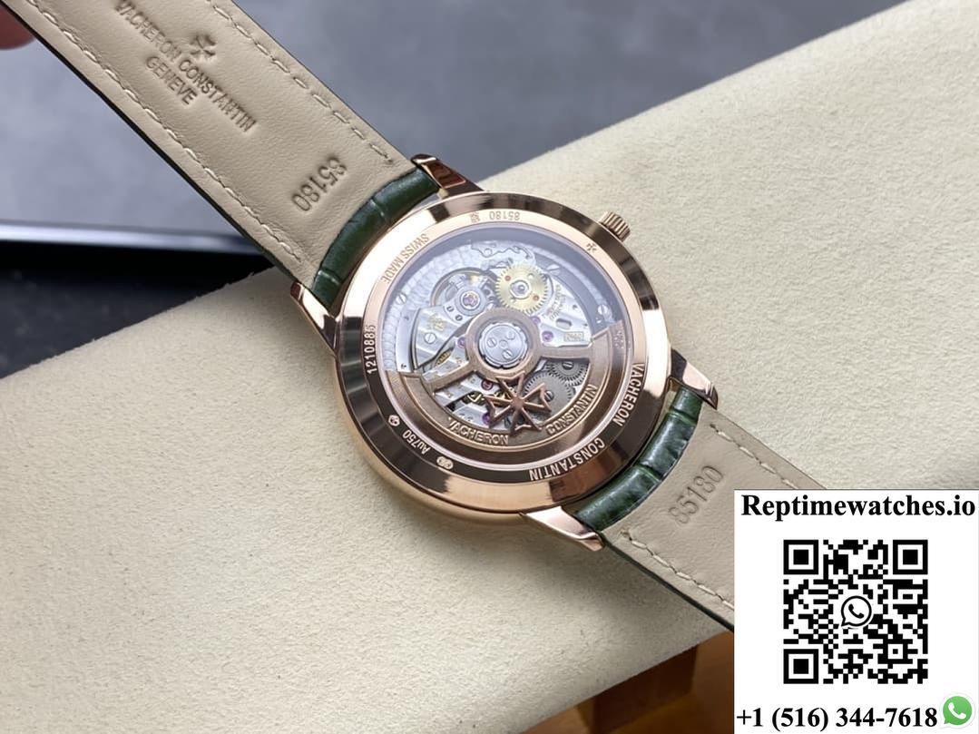 Vacheron Constantin Patrimony 85180-000R-H116 Vc+ Factory Silver-White Dial-Rep Time Watches