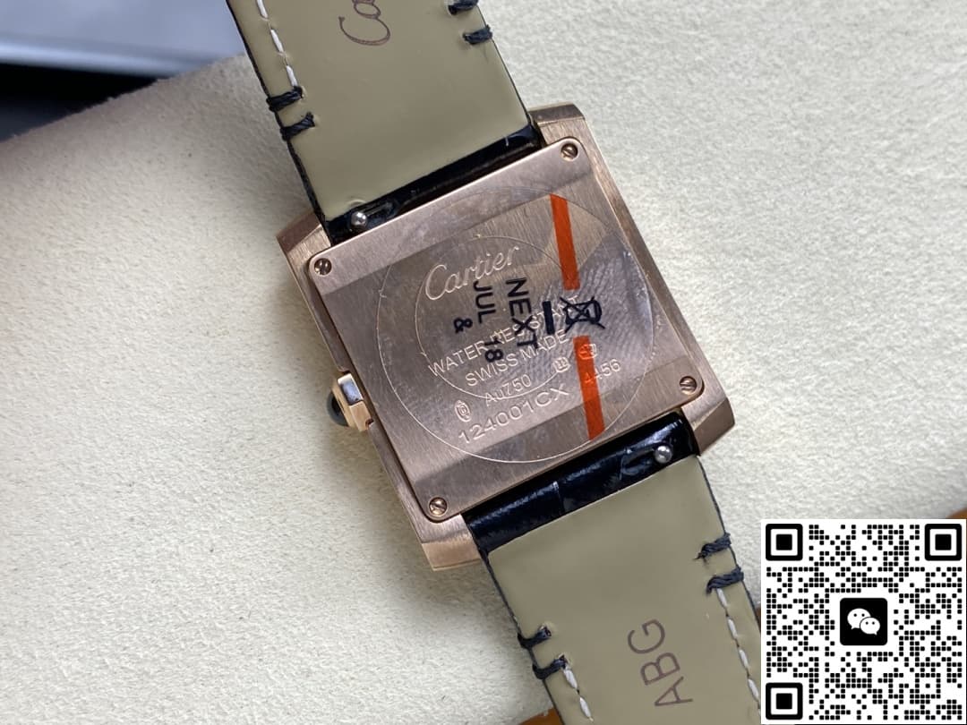 Cartier Tank WGTA0281 8848 Factory Gold Color Dial