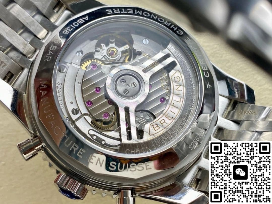 Breitling Navitimer 1 AB0138241G1A1 BLS Factory Date display