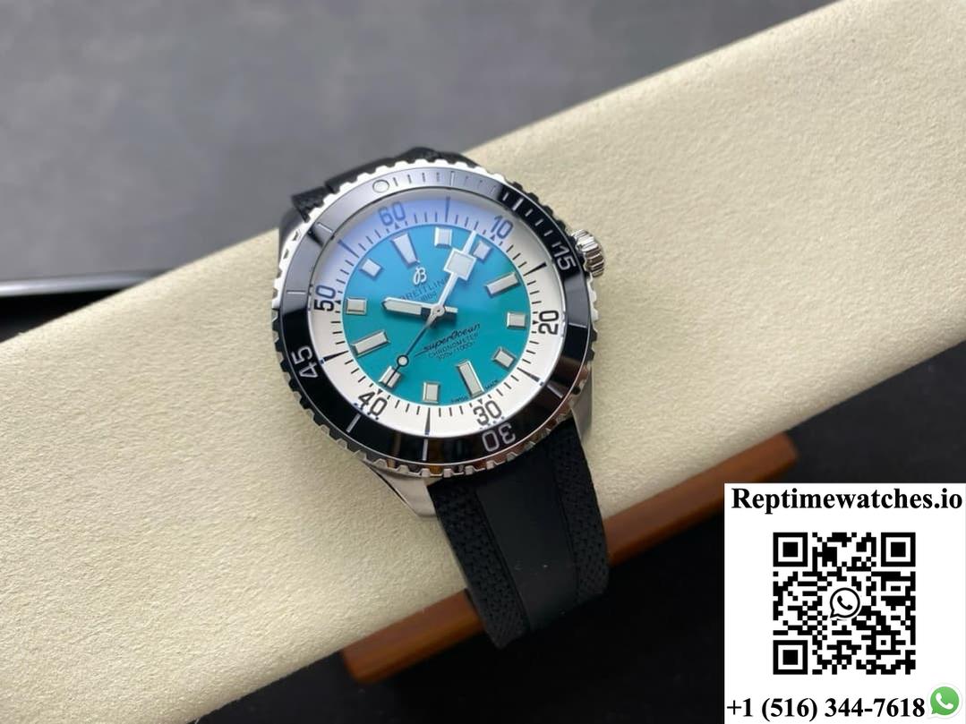 Breitling Superocean A17376211L2S1 TF Factory Light Blue Dial