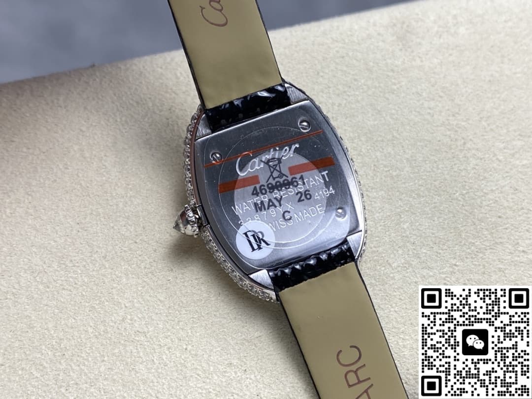 Cartier tub WJBA0036 DR factory diamond dial