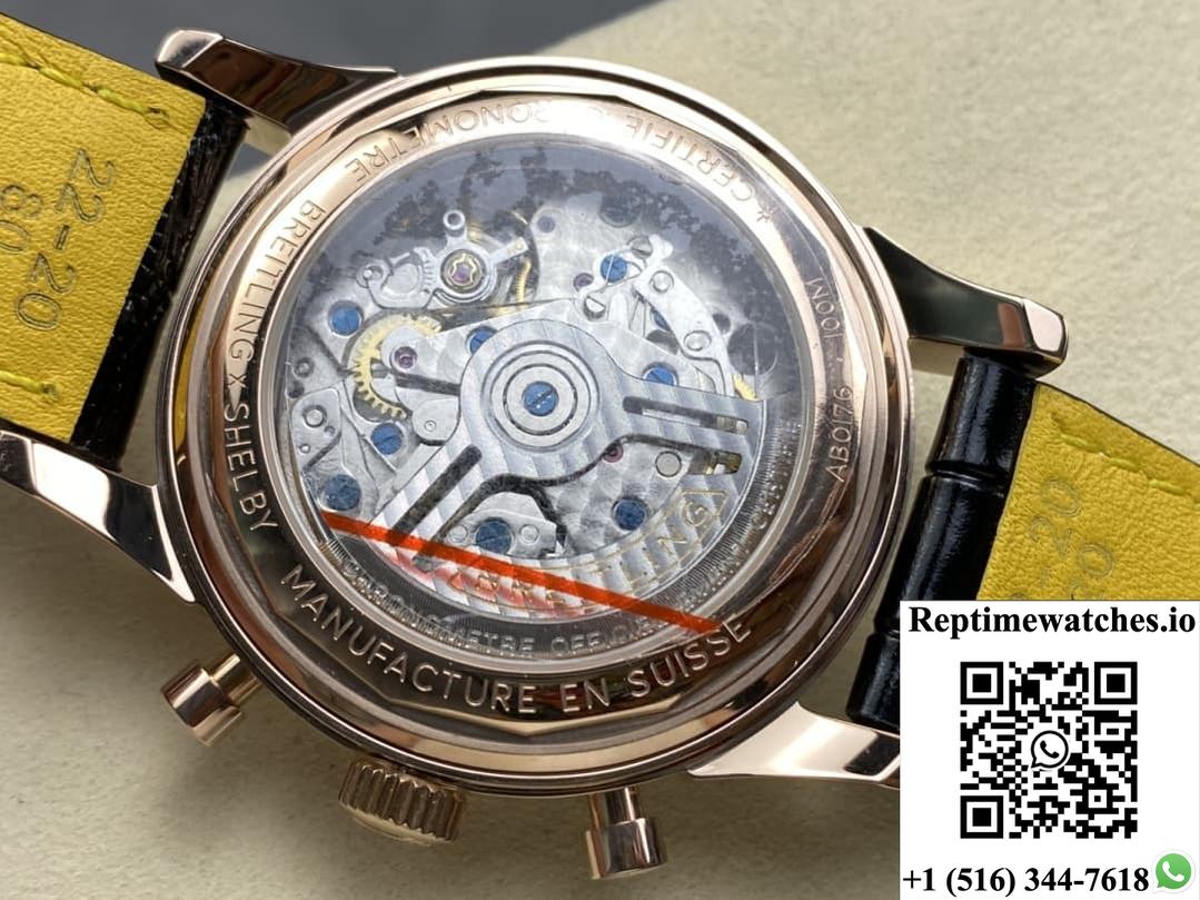 Breitling Premier AB0118A21B1X1 BLS factory leather strap