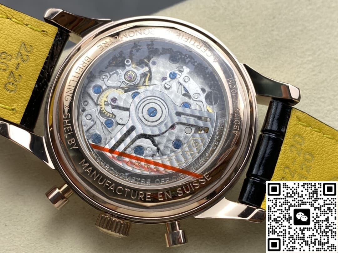Breitling Premier AB0118A21B1X1 BLS factory leather strap